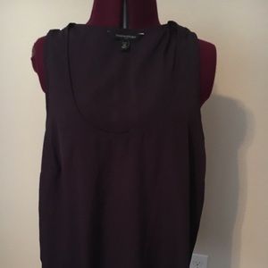 Banana Republic deep purple rayon tank